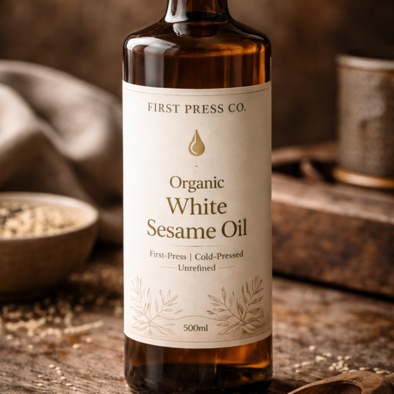 Organic White Sesame Oil